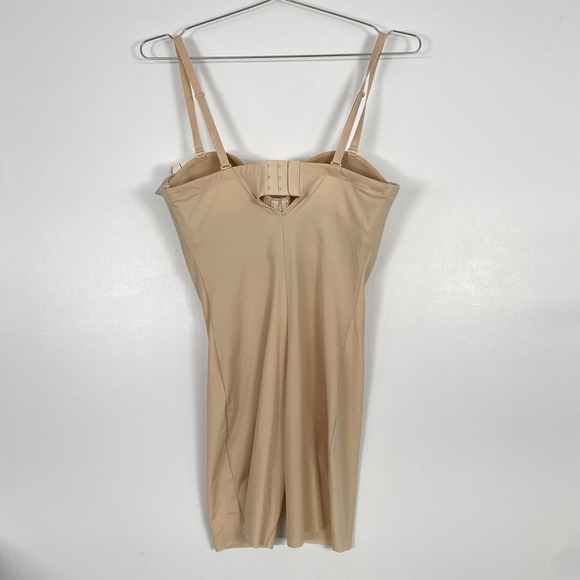 Wacoal Corselette Shapewear Womens 38D Beige Strapless Firm Control Body Shaper - Picture 7 of 16